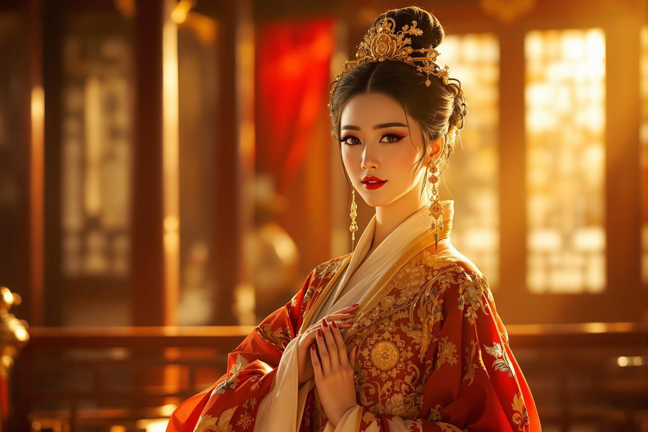 迪丽热巴新剧《长安幻夜》路透照曝光，古装造型惊艳